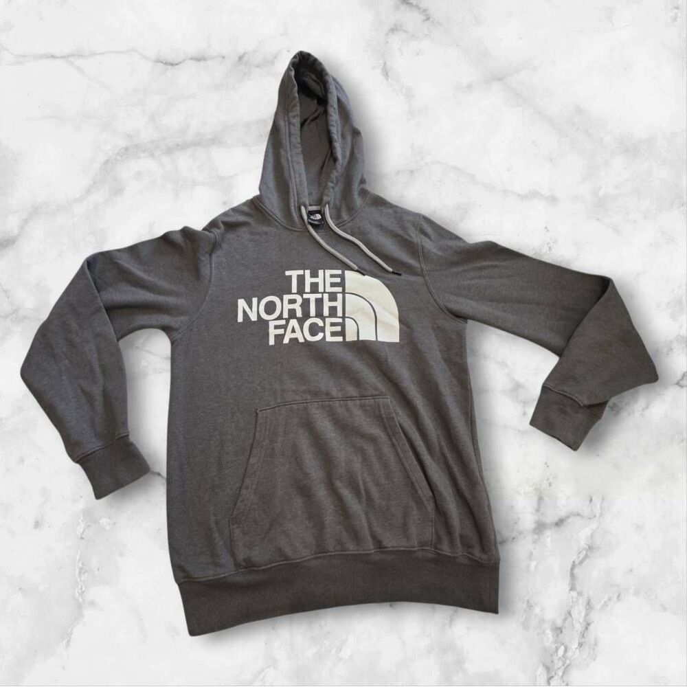 North Face Mens Gray Small Hoodie